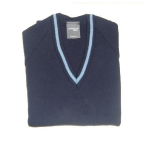 Lubavitch Girls V- Neck Jumper, Lubavitch Girls School