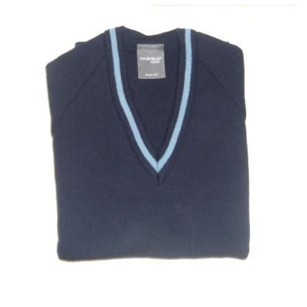 Lubavitch Girls V- Neck Jumper, Lubavitch Girls School