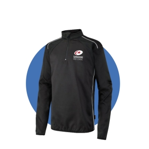SARACENS H.S PE QZIP TOP, Saracens High School